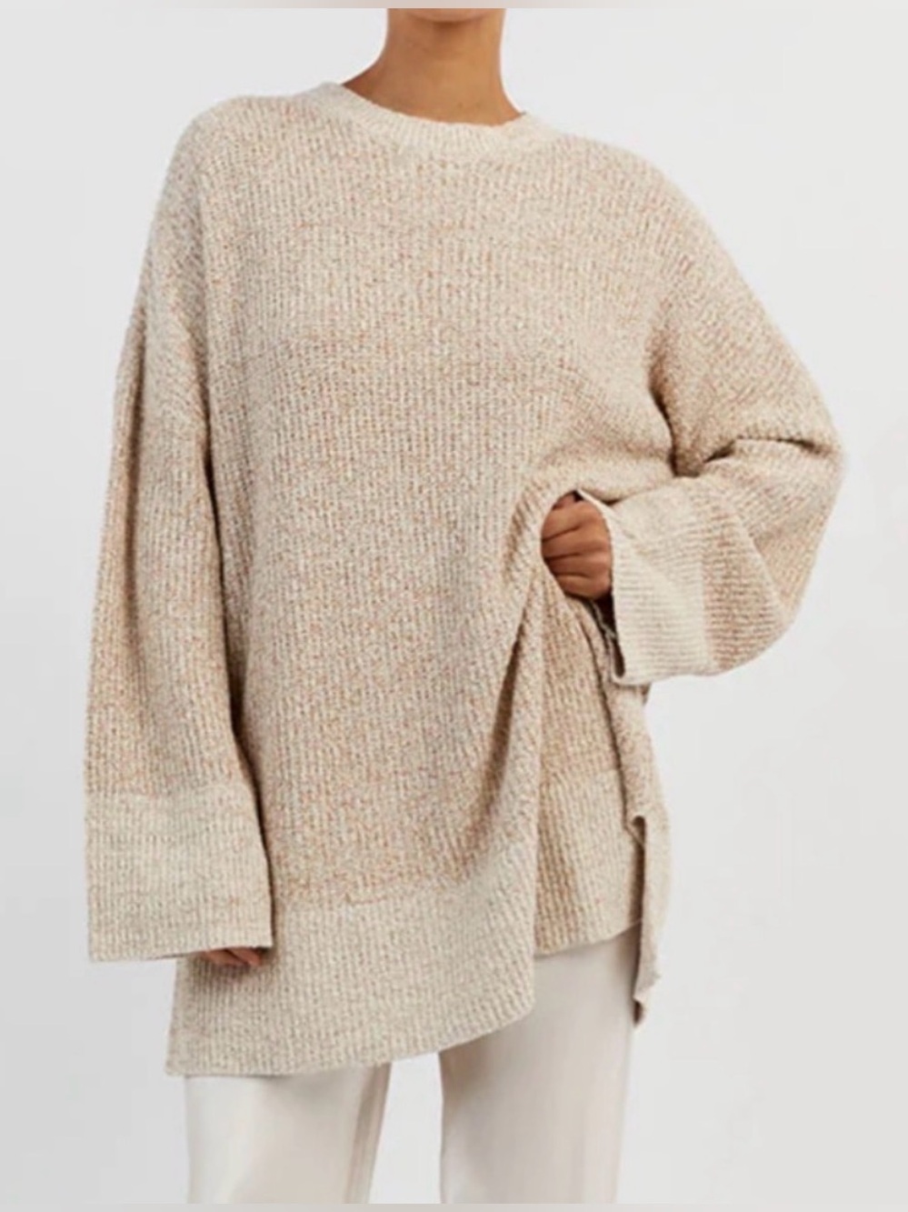 DISSH Jasper Oat Marle Knit Jumper Size XL